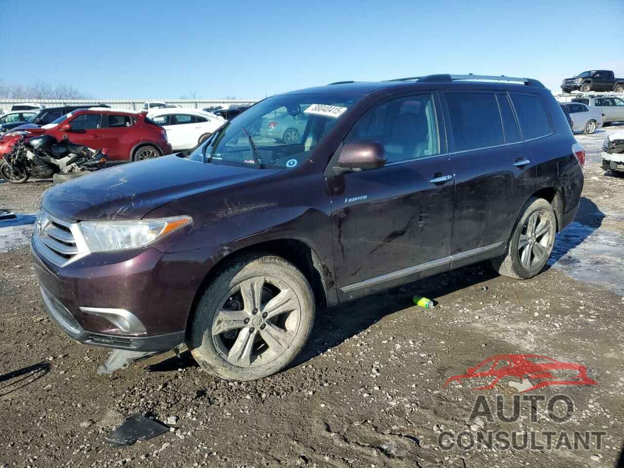 TOYOTA HIGHLANDER 2013 - 5TDDK3EH8DS234918