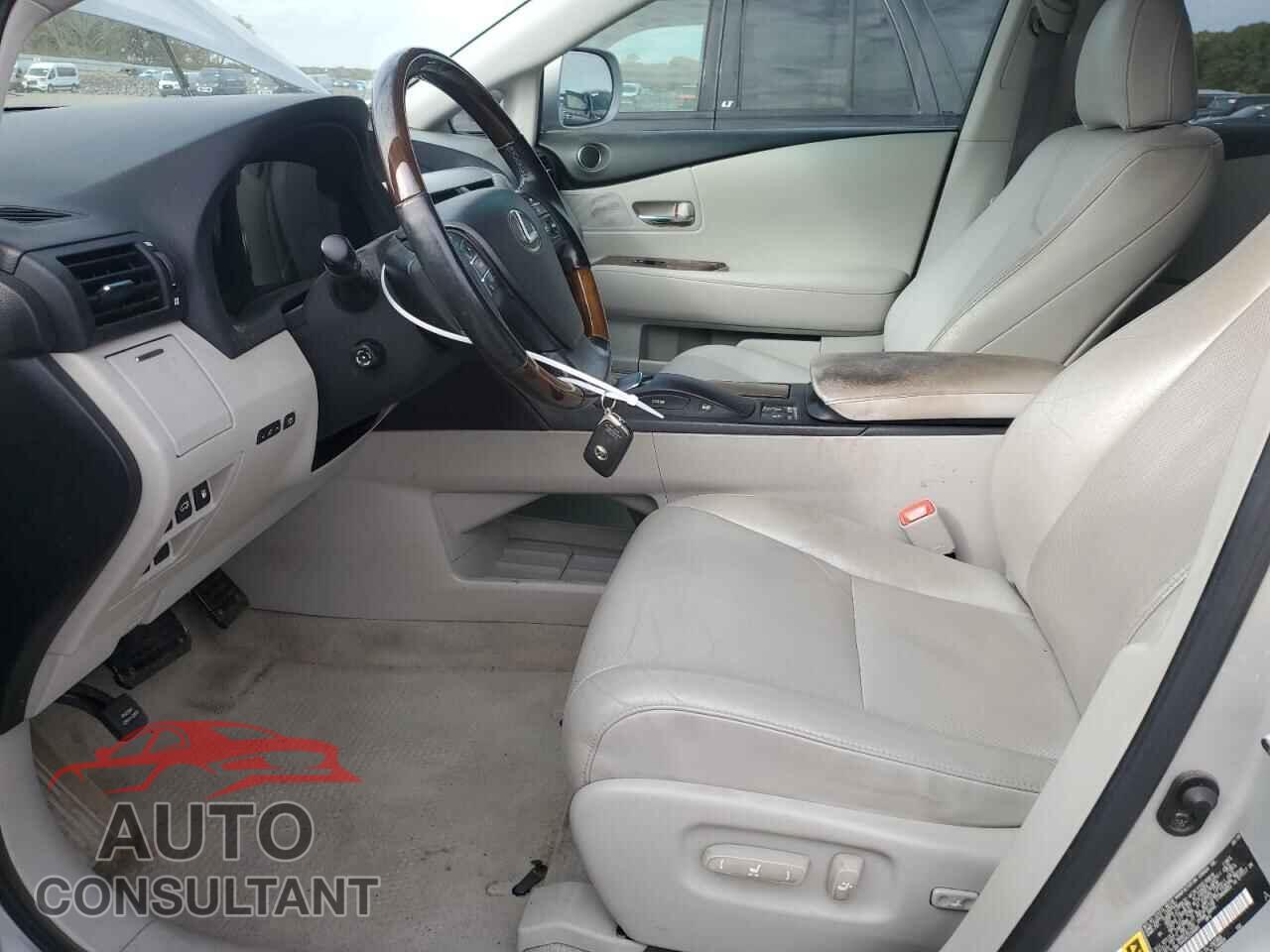 LEXUS RX350 2010 - 2T2BK1BA5AC028989