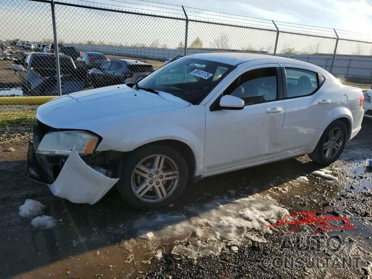 DODGE AVENGER 2013 - 1C3CDZCB5DN661376