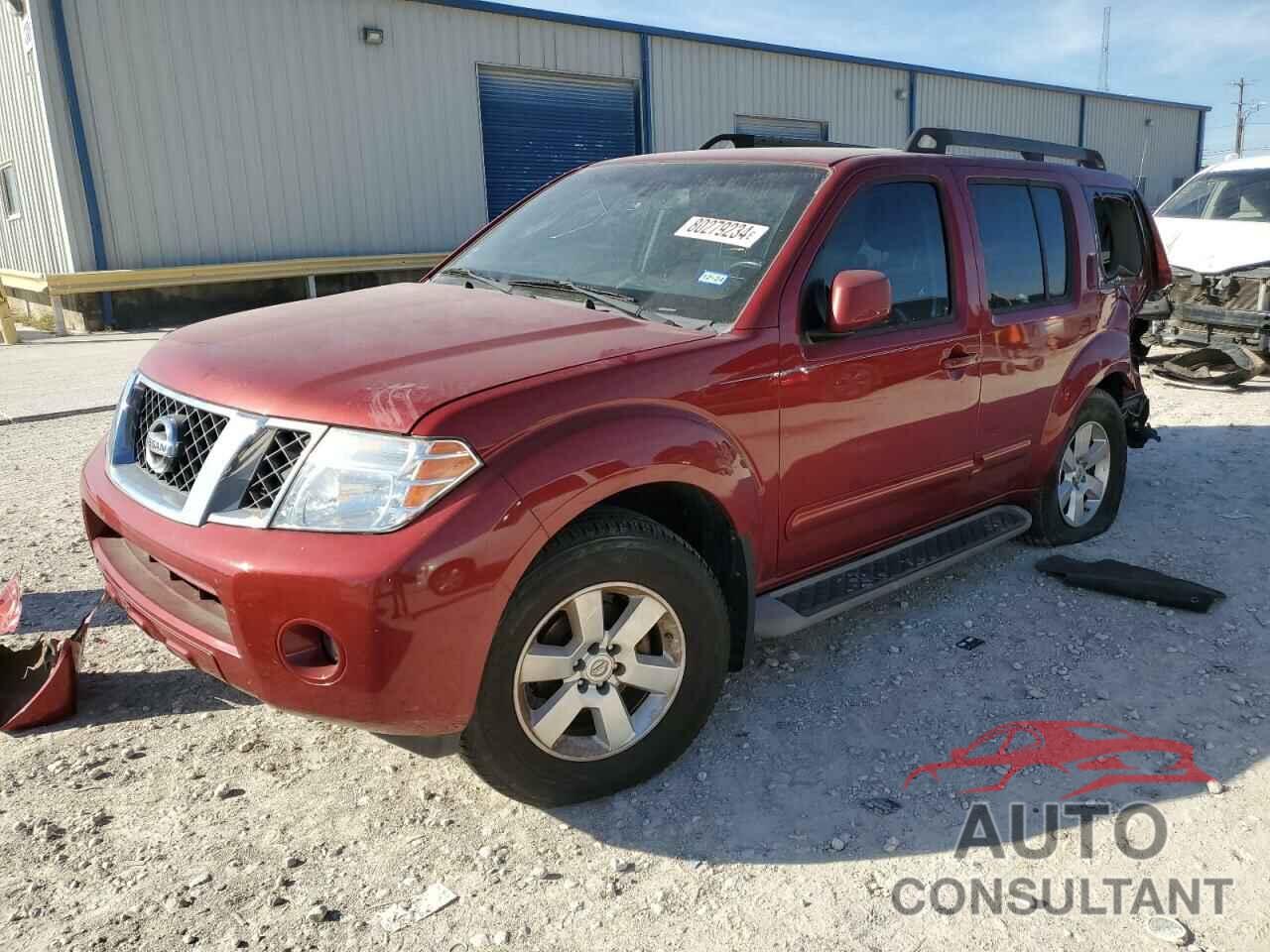 NISSAN PATHFINDER 2011 - 5N1AR1NN4BC602322