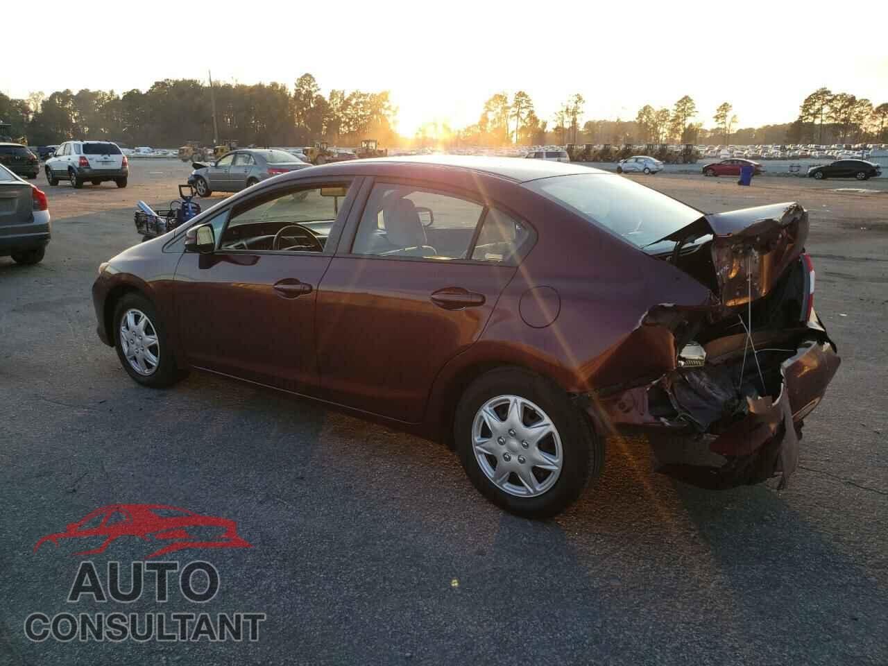 HONDA CIVIC 2012 - 2HGFB2F52CH586687