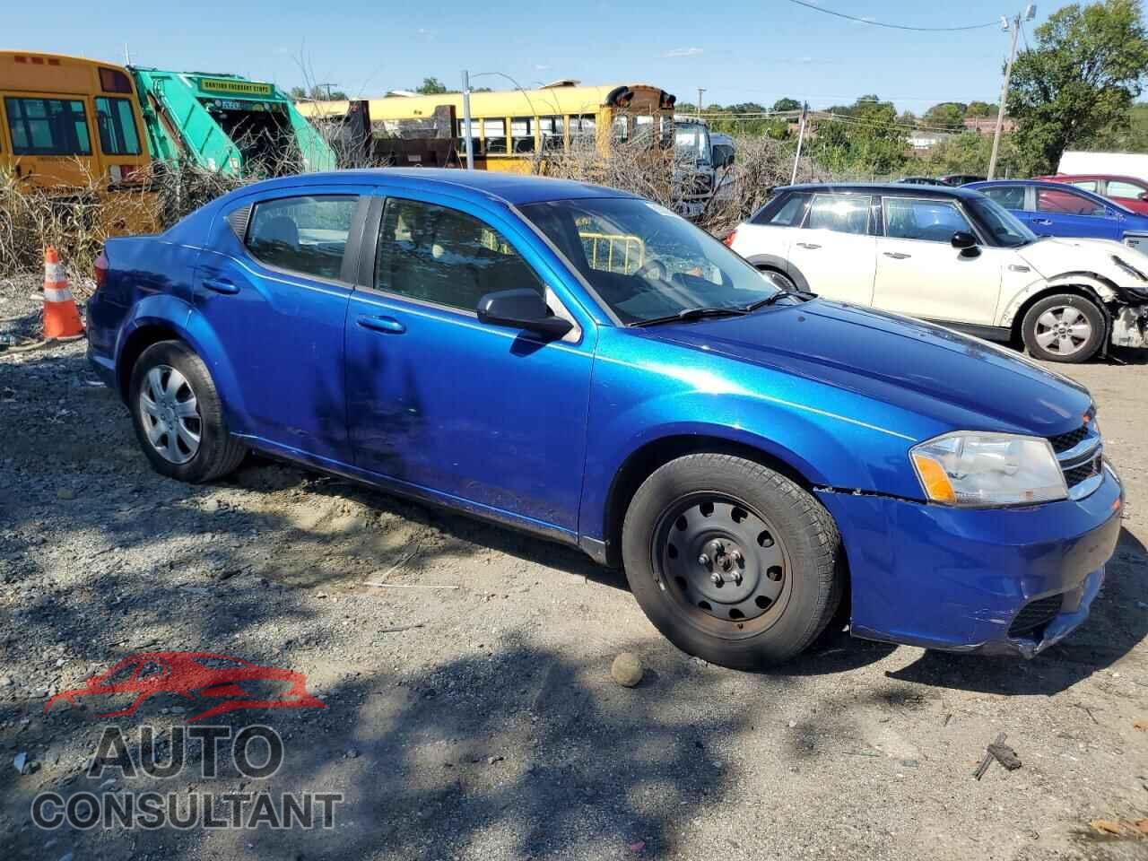 DODGE AVENGER 2012 - 1C3CDZAB7CN231754