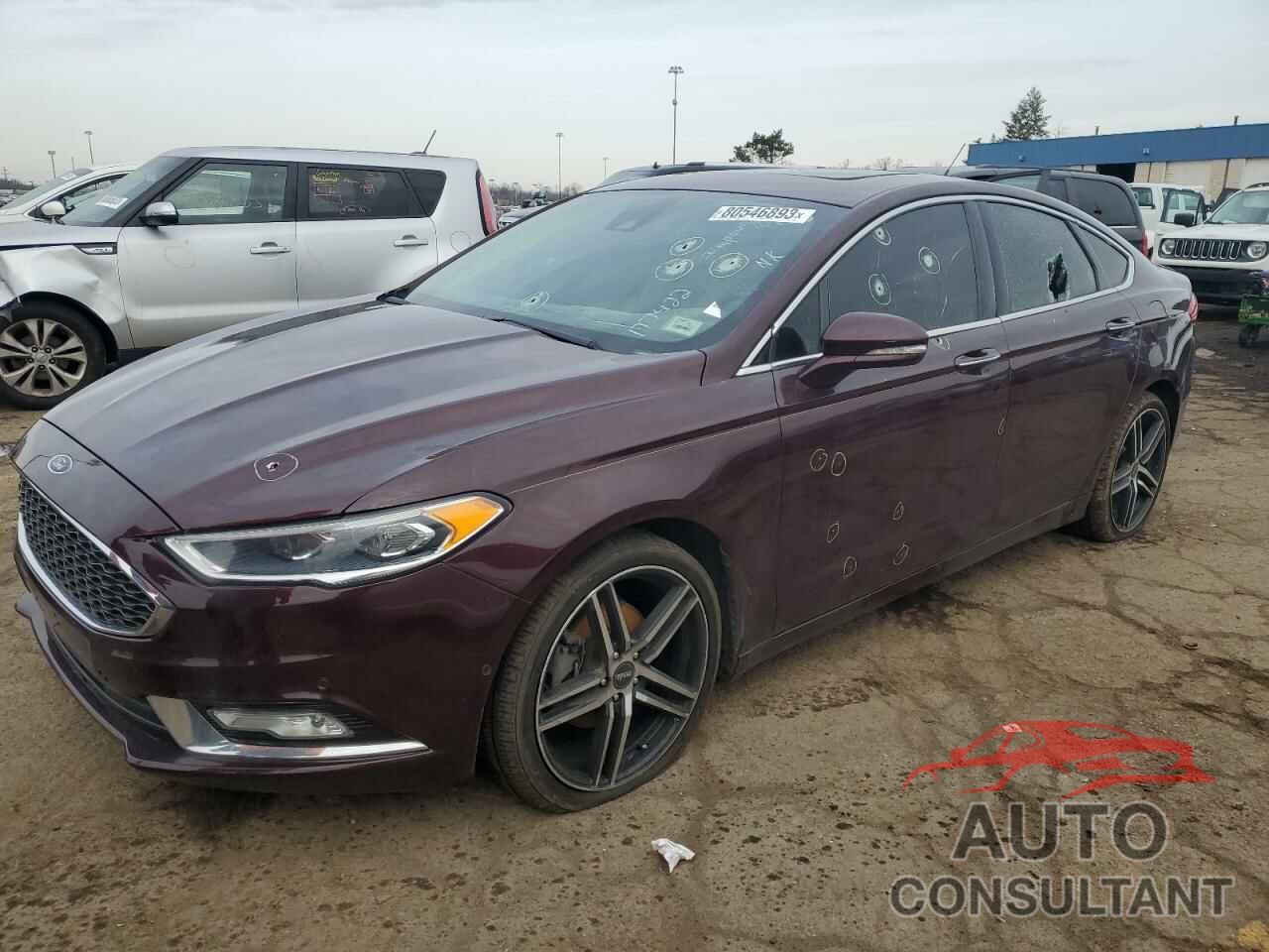 FORD FUSION 2017 - 3FA6P0K95HR177422