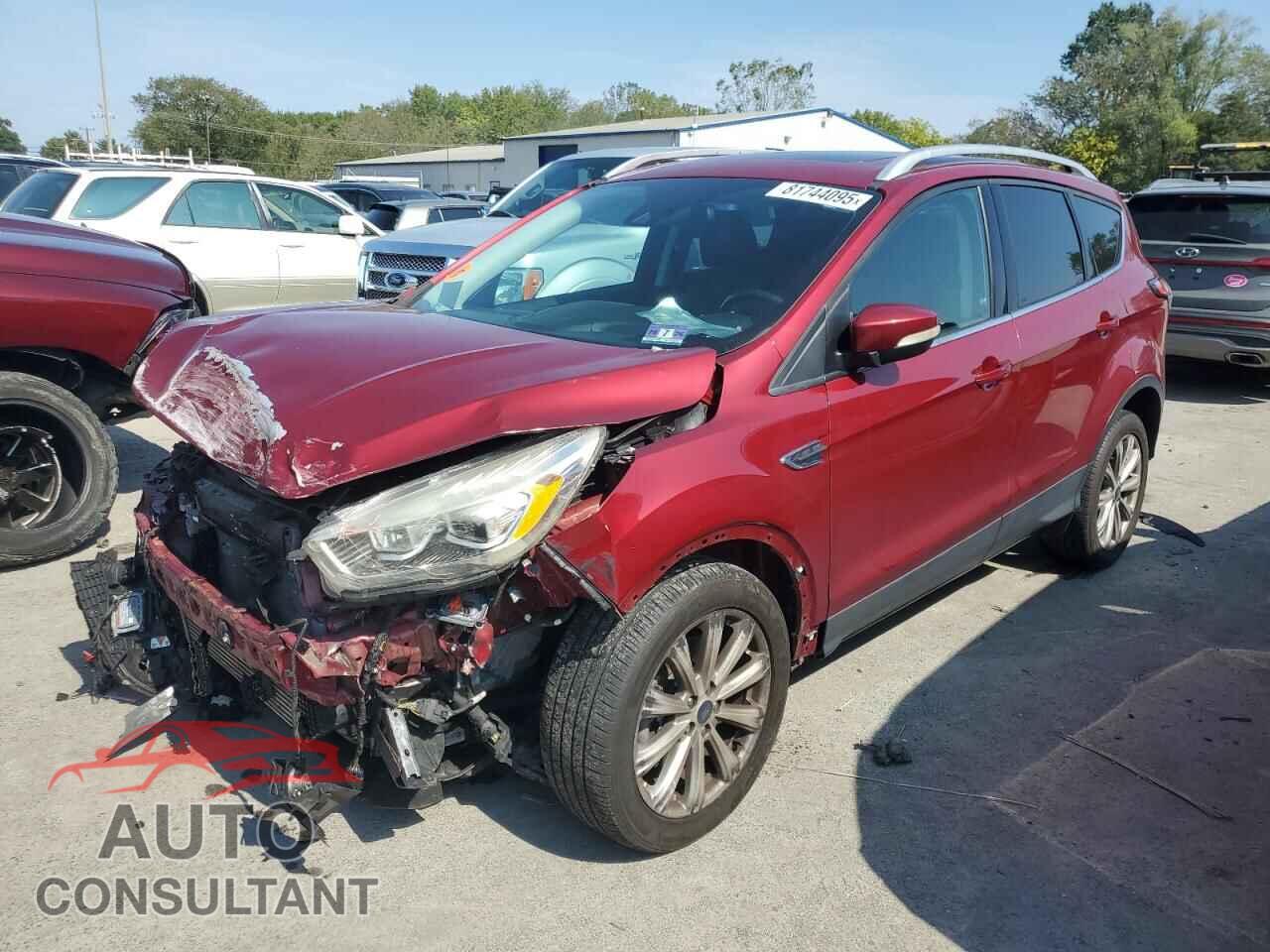 FORD ESCAPE 2017 - 1FMCU9J93HUE20189