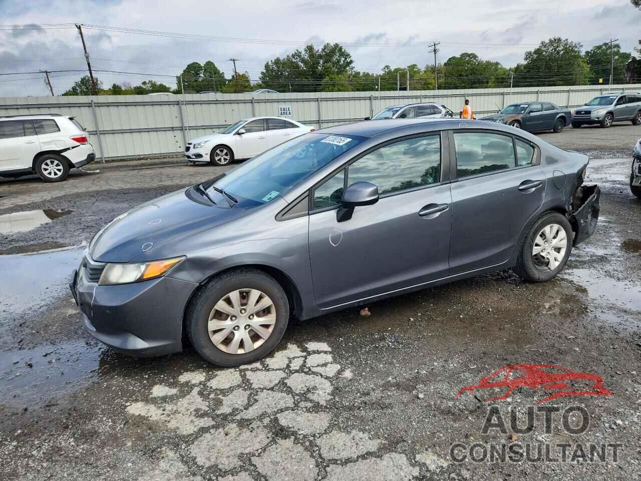 HONDA CIVIC 2012 - 19XFB2F50CE087879