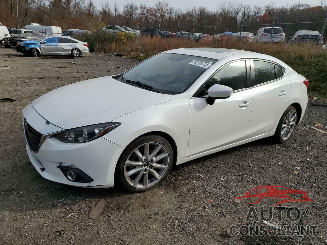 MAZDA 3 2016 - JM1BM1W38G1298113