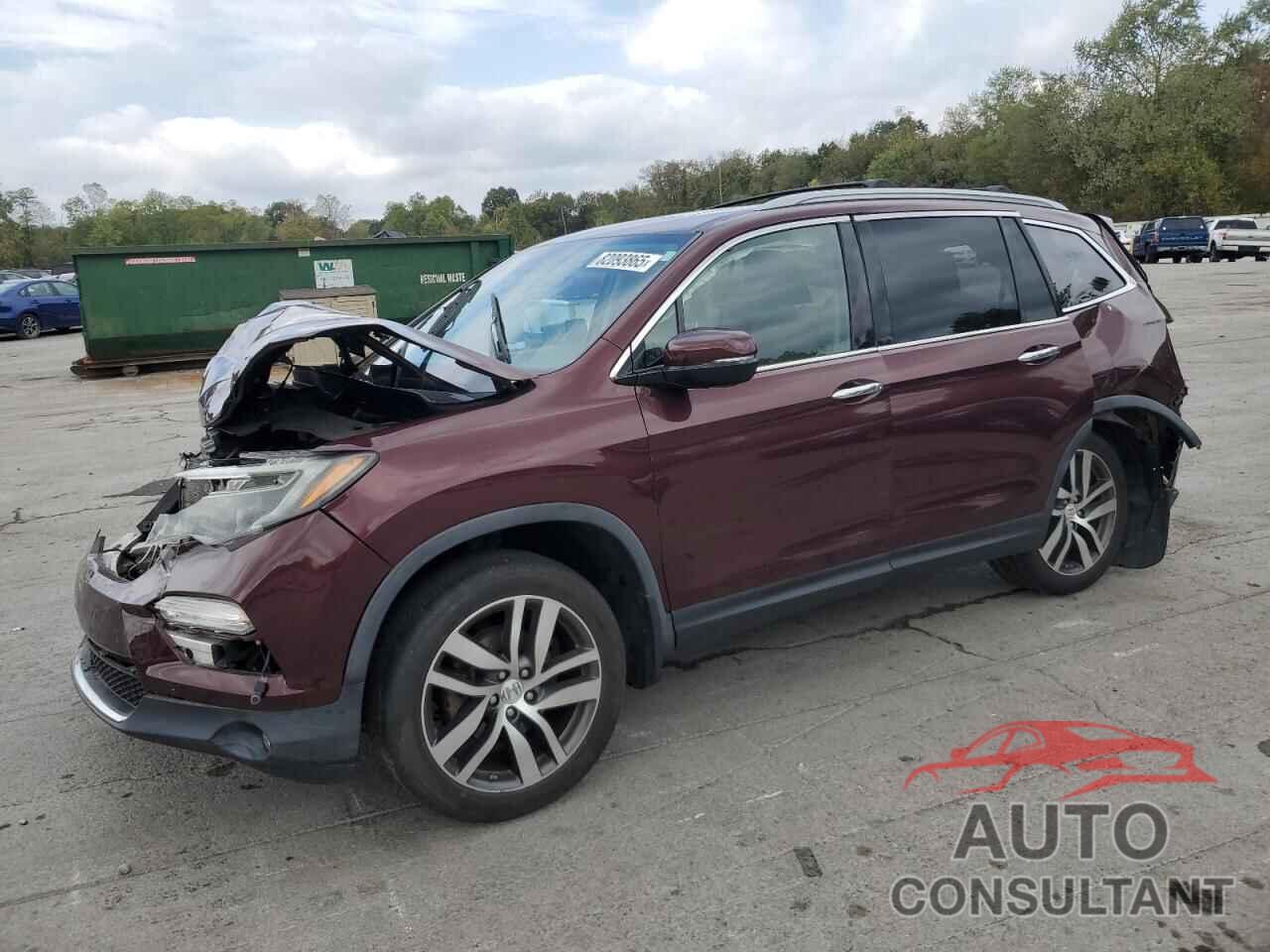 HONDA PILOT 2016 - 5FNYF6H0XGB125771