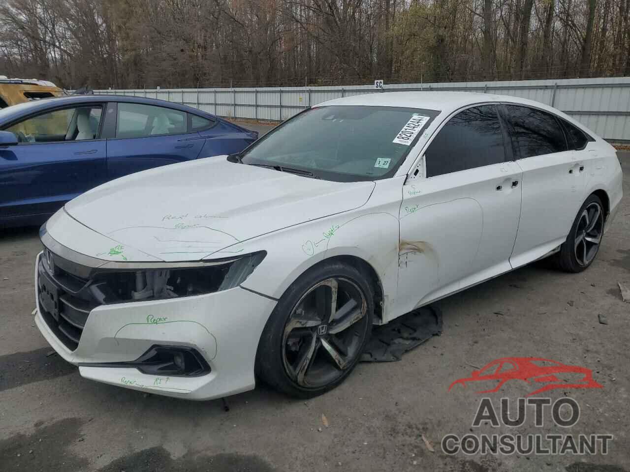 HONDA ACCORD 2022 - 1HGCV1F38NA124347
