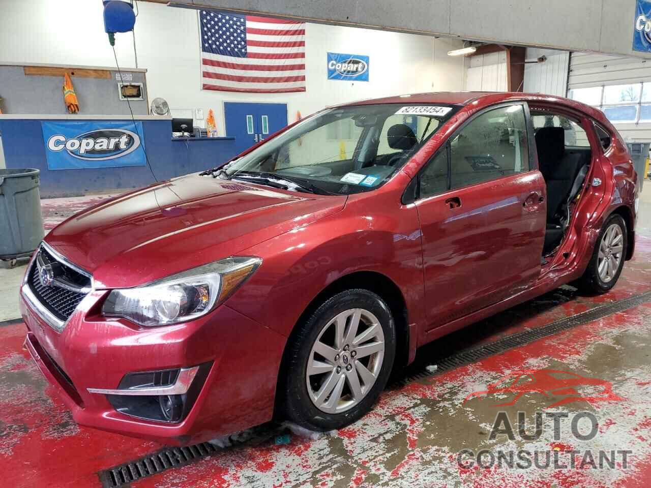 SUBARU IMPREZA 2015 - JF1GPAC6XFH221251