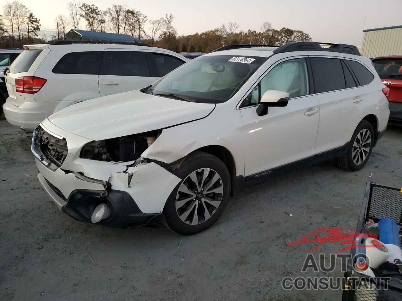 SUBARU OUTBACK 2016 - 4S4BSBLC1G3209126