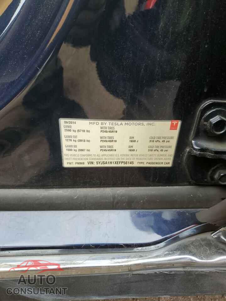 TESLA MODEL S 2014 - 5YJSA1H1XEFP56145
