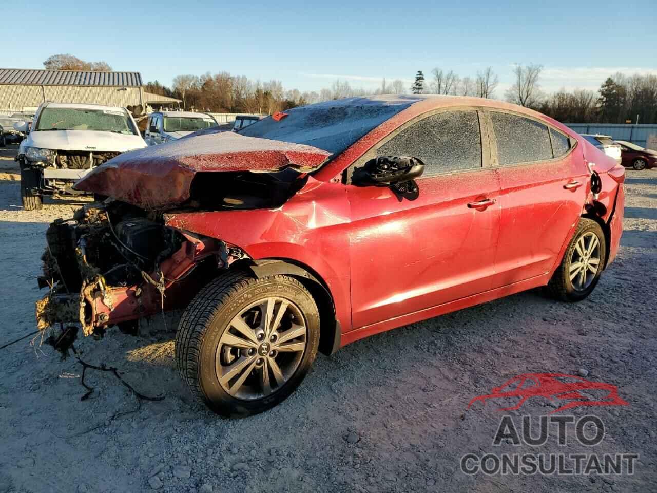 HYUNDAI ELANTRA 2017 - KMHD84LF5HU143284