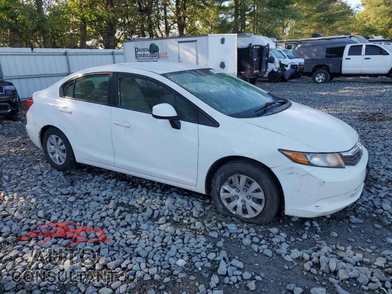 HONDA CIVIC 2012 - 2HGFB2F57CH331694