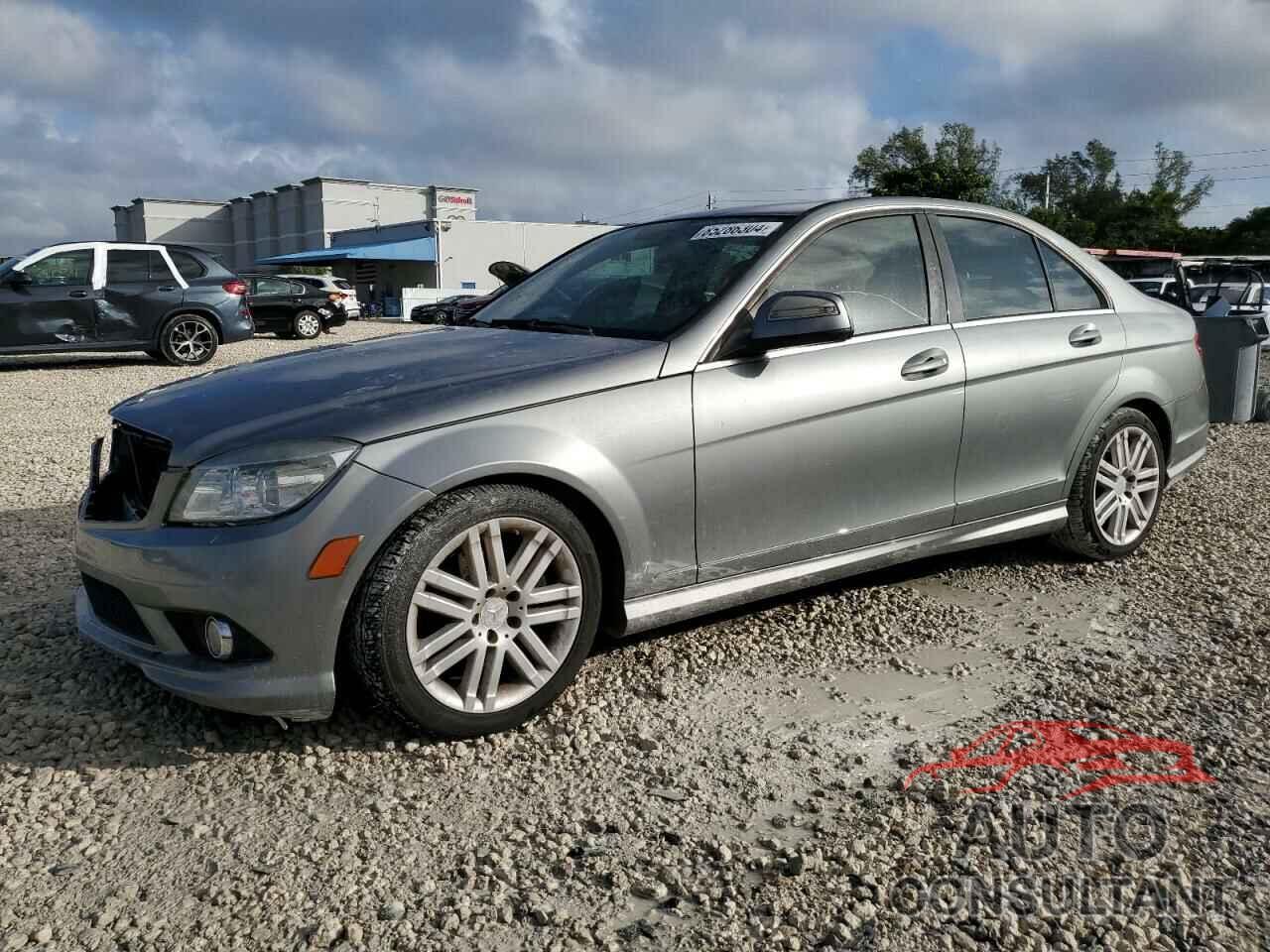MERCEDES-BENZ C-CLASS 2009 - WDDGF54X09R072123