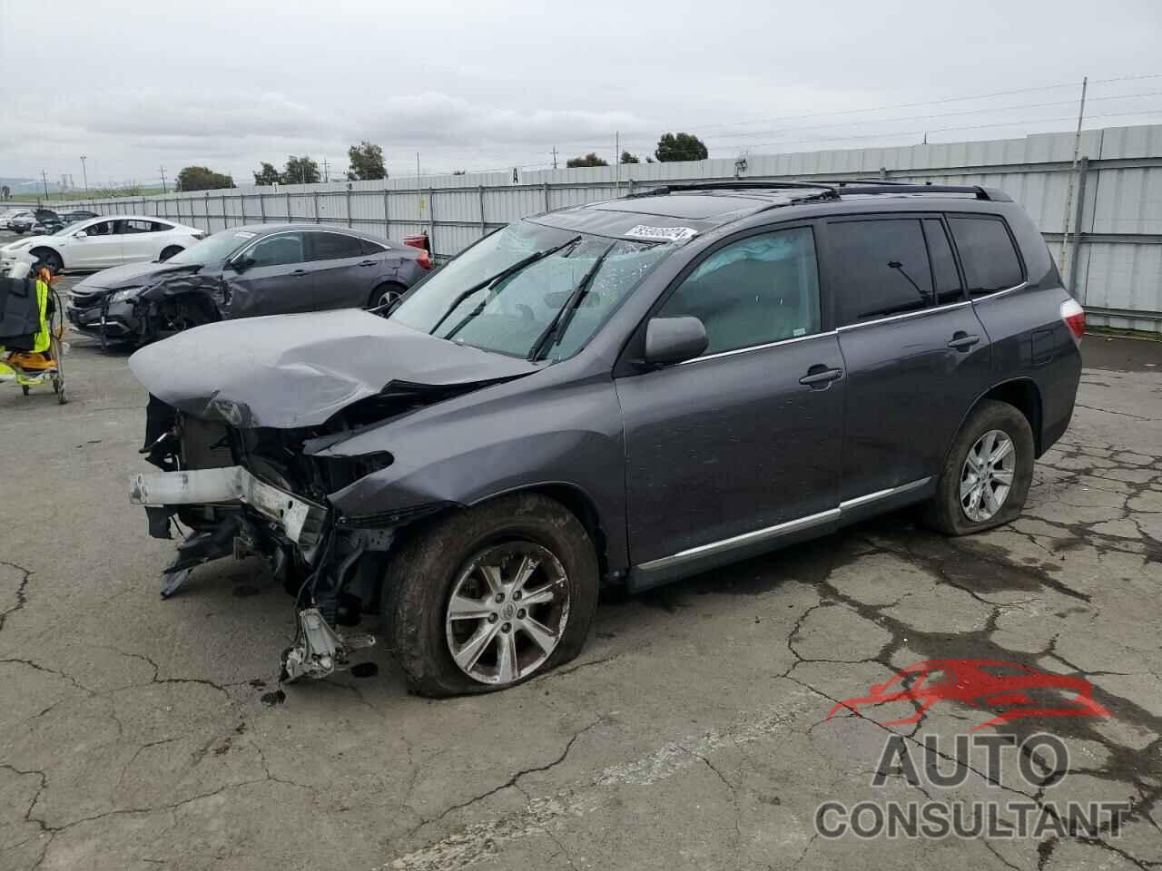 TOYOTA HIGHLANDER 2013 - 5TDBK3EH1DS264043