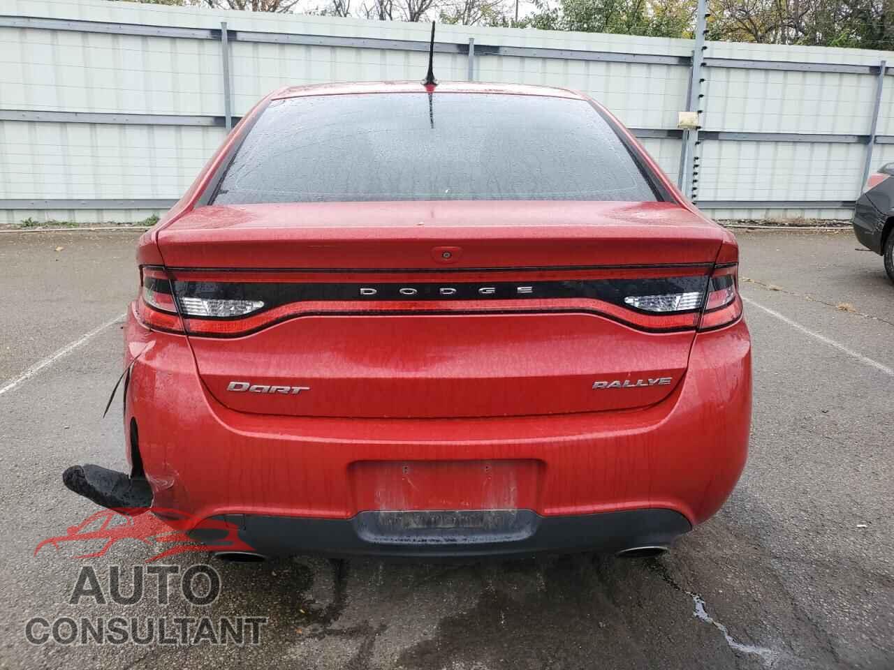 DODGE DART 2013 - 1C3CDFBA6DD322316