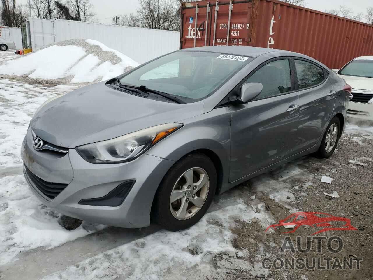 HYUNDAI ELANTRA 2014 - KMHDH4AE6EU169754