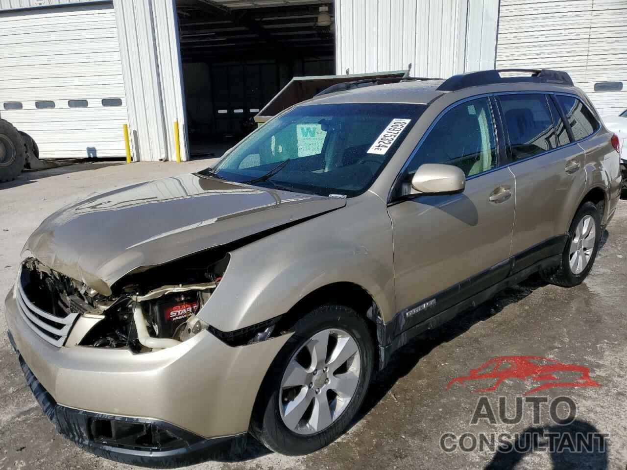 SUBARU OUTBACK 2010 - 4S4BRCCC7A3333457