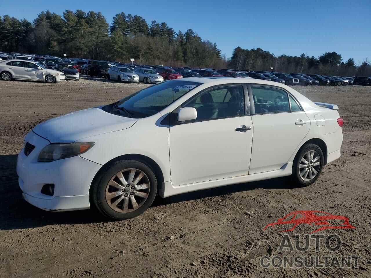 TOYOTA COROLLA 2009 - 1NXBU40E69Z073214