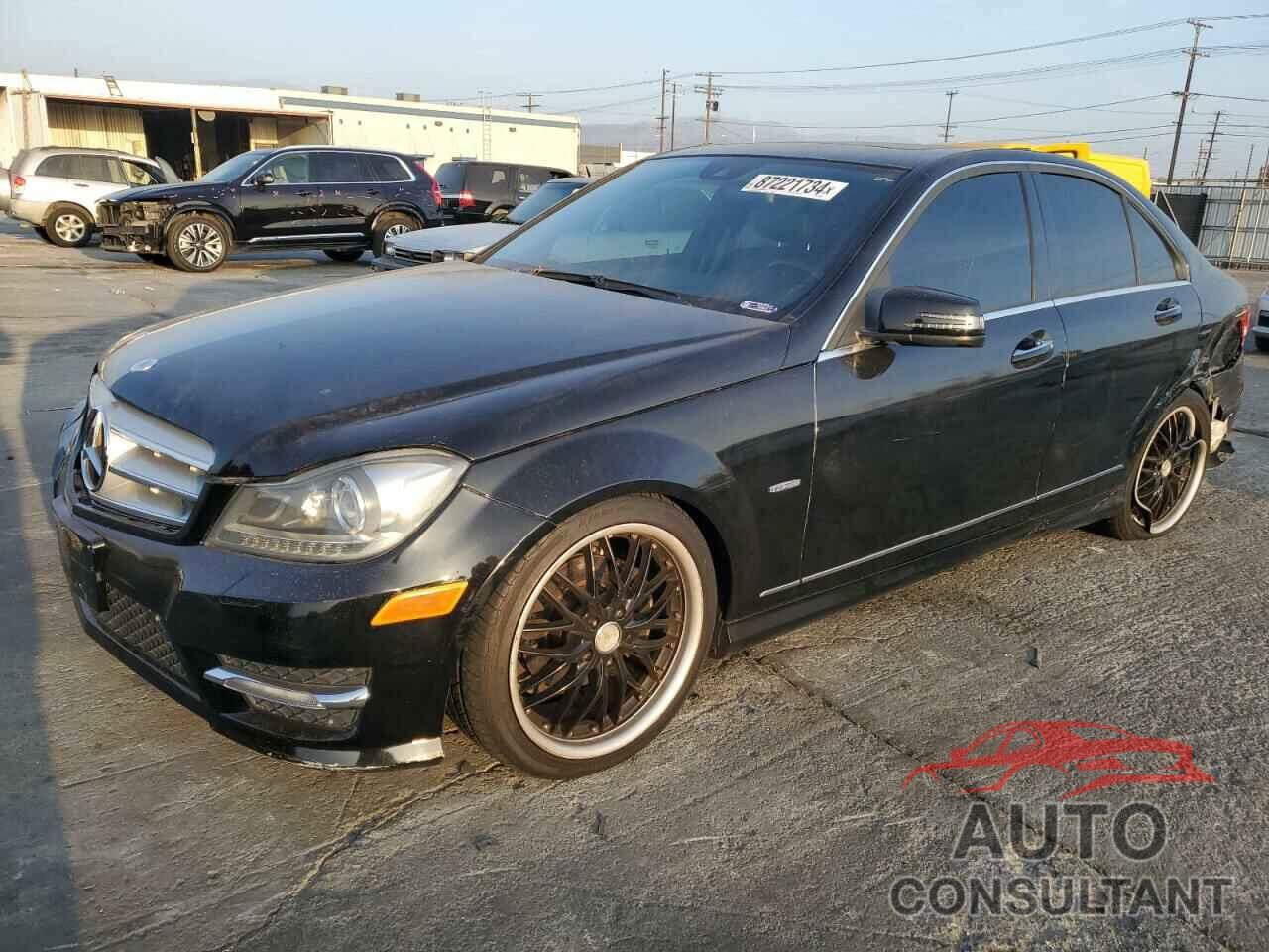 MERCEDES-BENZ C-CLASS 2012 - WDDGF4HB2CA644923