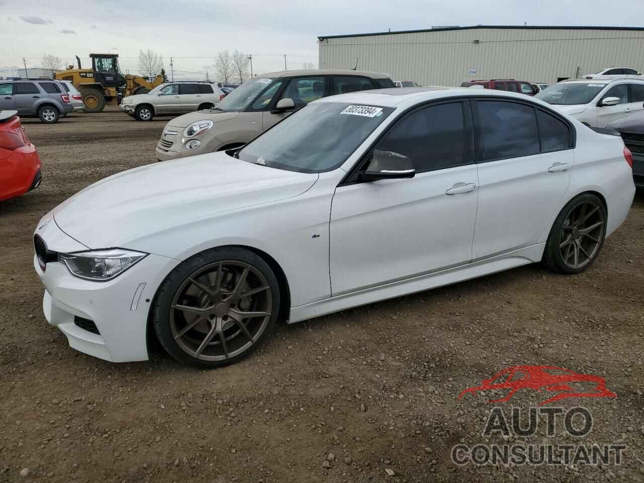 BMW 3 SERIES 2014 - WBA3B9C5XEP458420