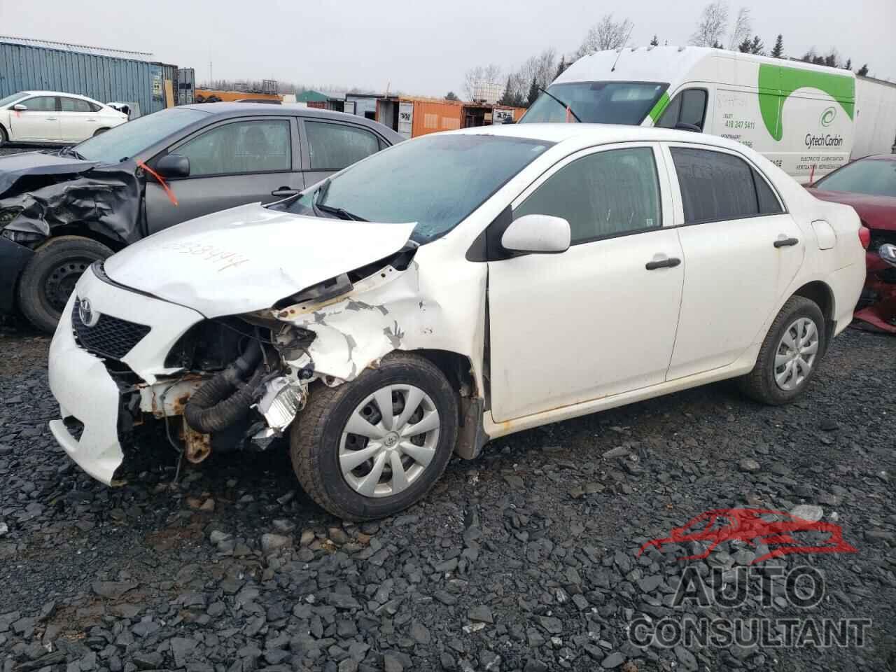 TOYOTA COROLLA 2009 - 2T1BU40E09C097008