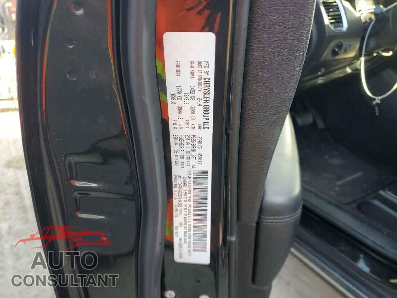 DODGE DURANGO 2014 - 1C4RDHAG2EC414389