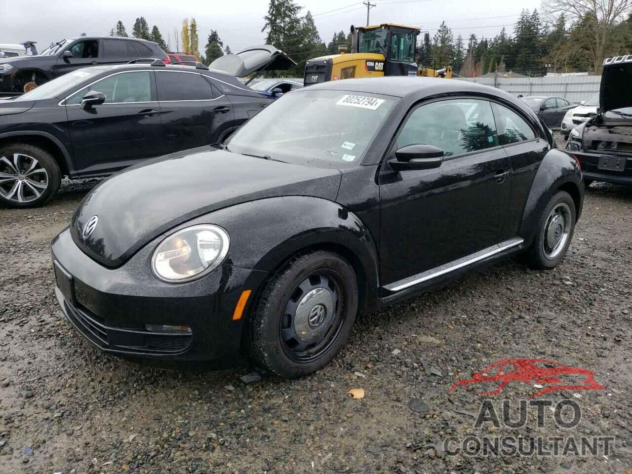 VOLKSWAGEN BEETLE 2012 - 3VWJP7ATXCM623710