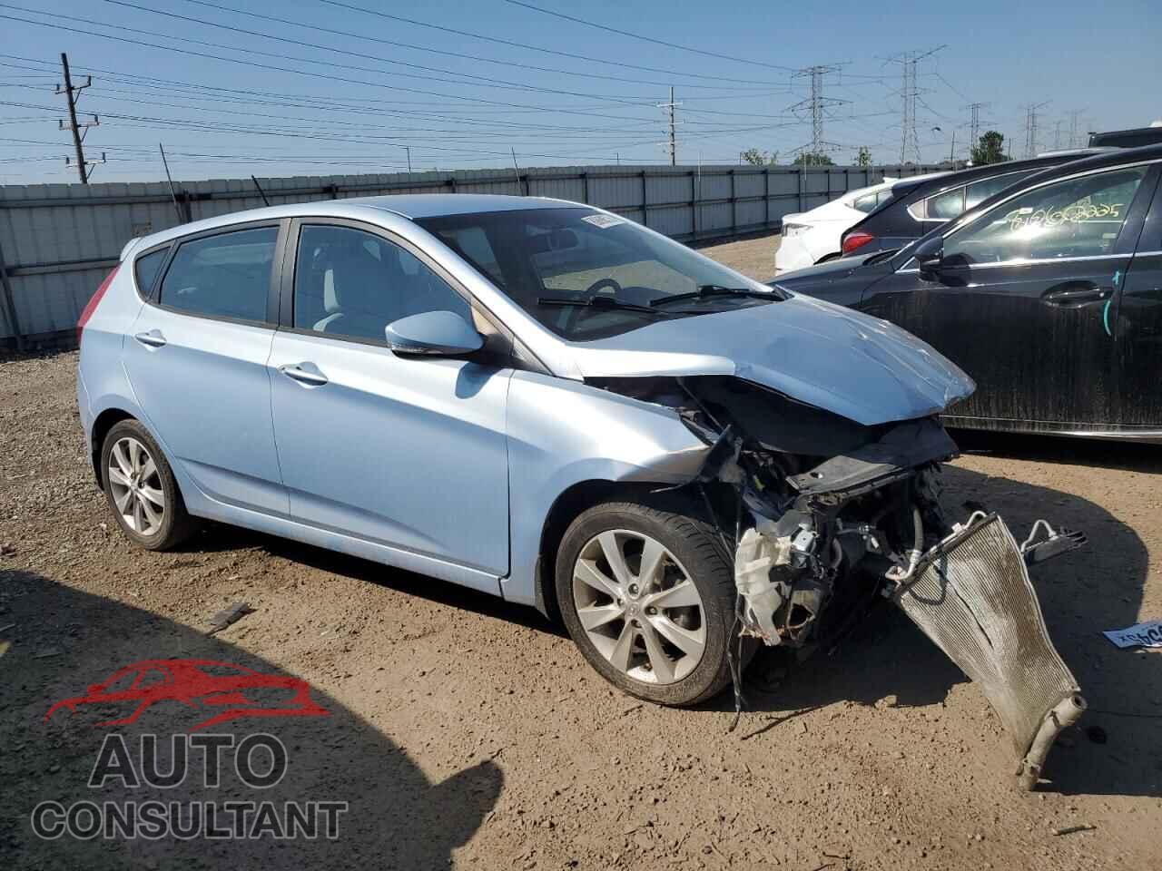 HYUNDAI ACCENT 2013 - KMHCU5AE5DU080589