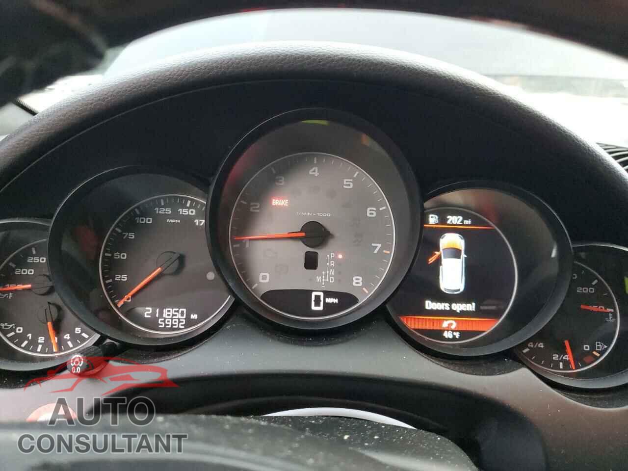 PORSCHE CAYENNE 2012 - WP1AB2A27CLA45447