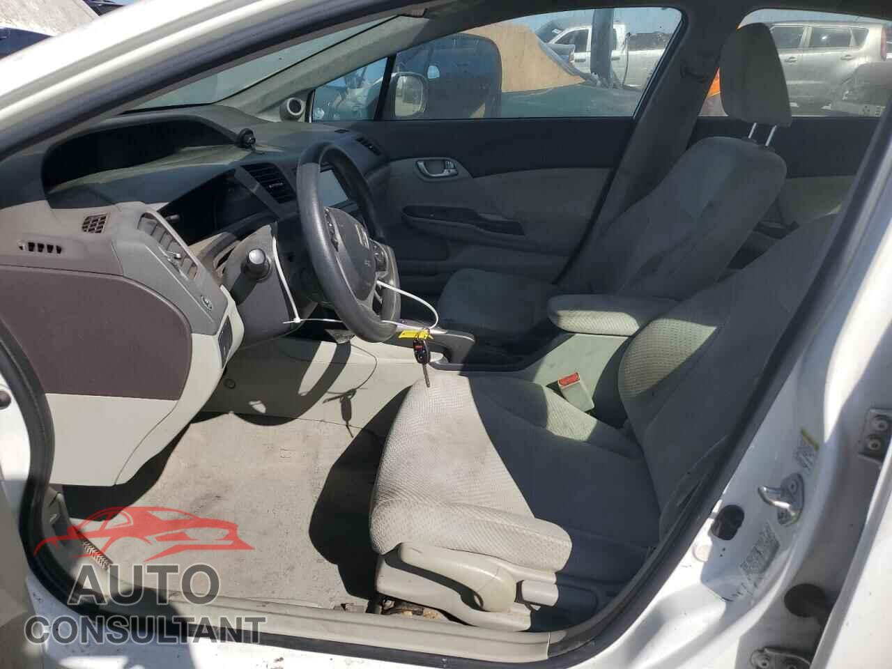HONDA CIVIC 2012 - JHMFB4F25CS007876