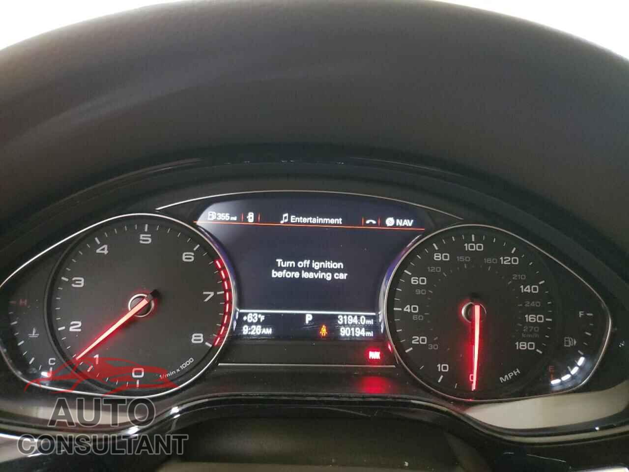 AUDI A8 2013 - WAURGAFD6DN031052