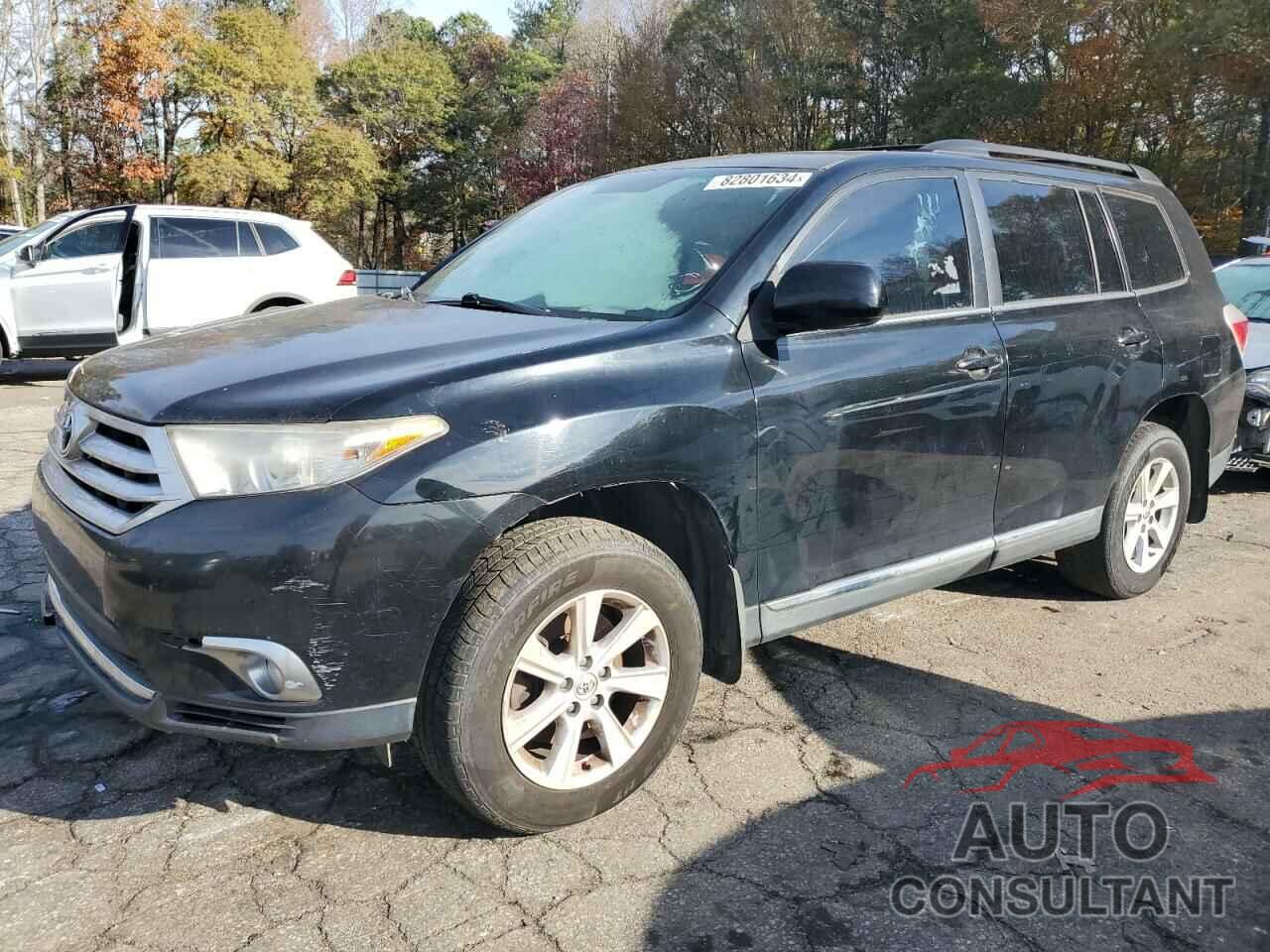 TOYOTA HIGHLANDER 2012 - 5TDBK3EH1CS127313