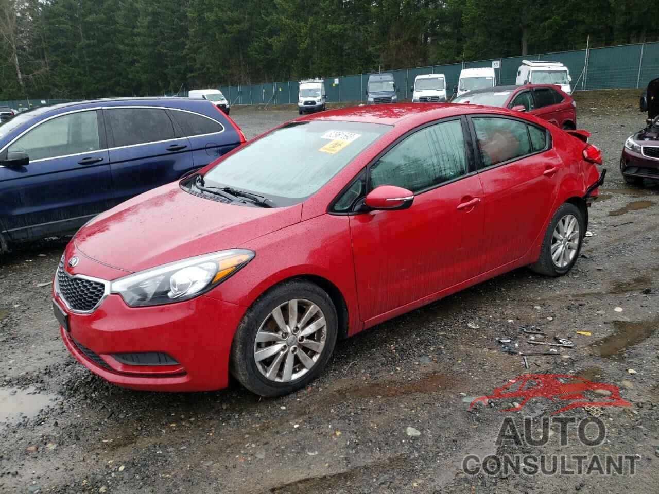 KIA FORTE 2016 - KNAFX4A60G5602259