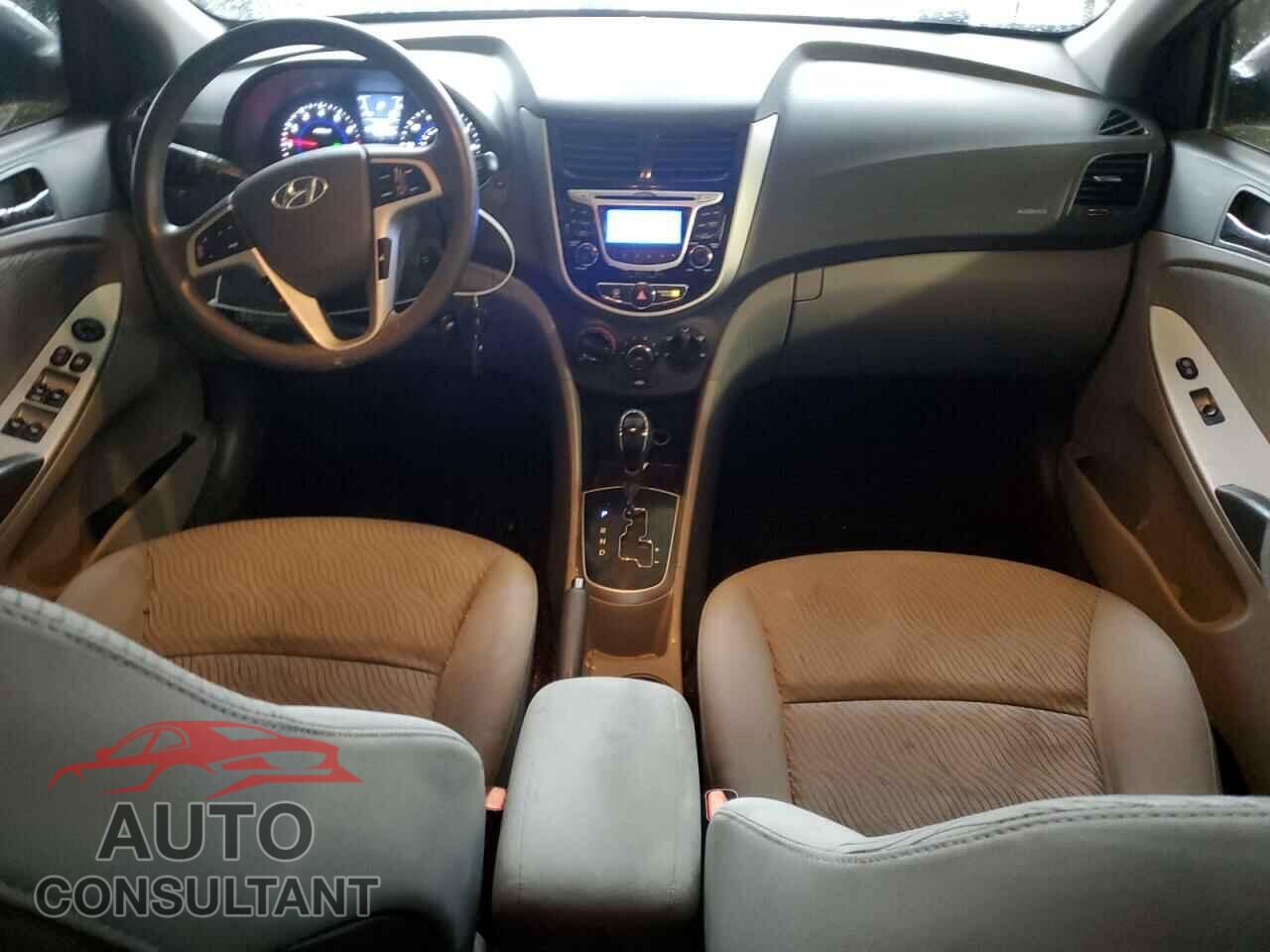 HYUNDAI ACCENT 2013 - KMHCU4AE1DU579819