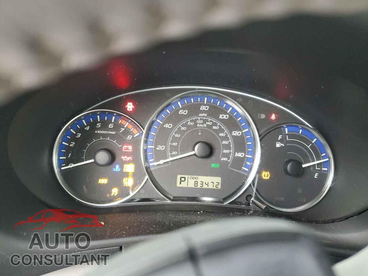 SUBARU FORESTER 2012 - JF2SHAEC9CH406263
