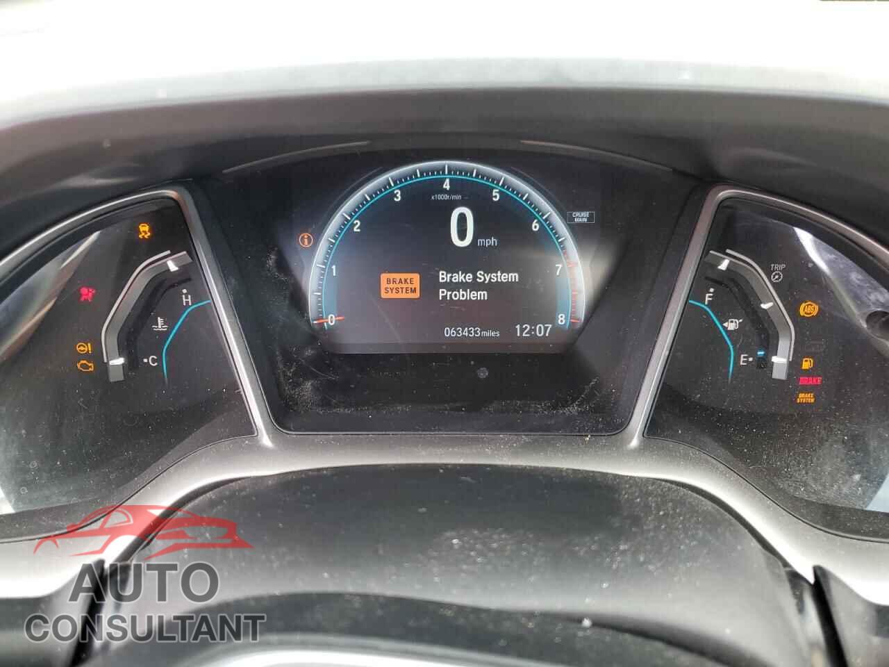 HONDA CIVIC 2017 - 19XFC2F76HE042094