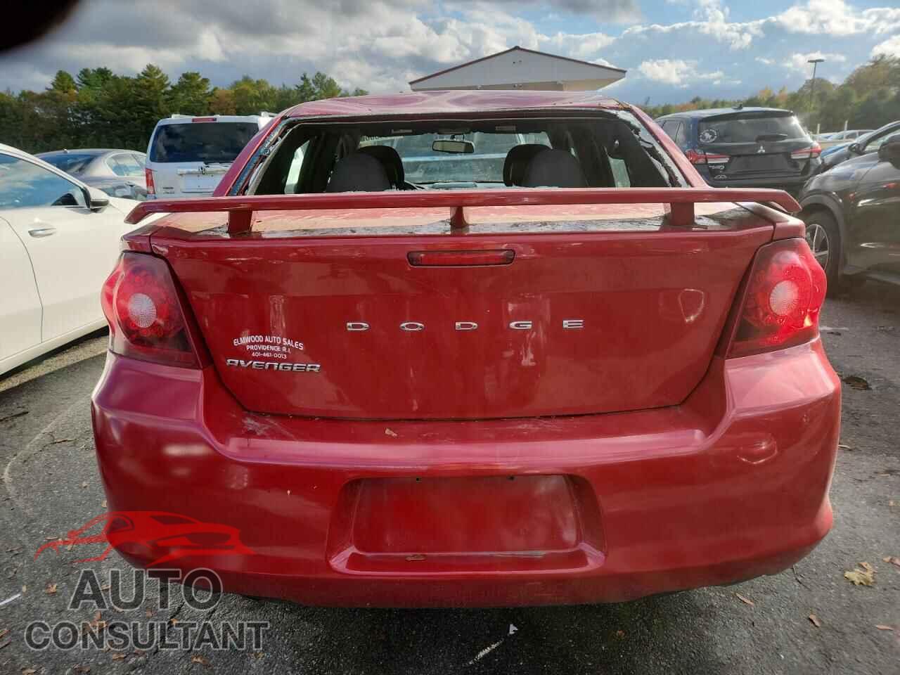 DODGE AVENGER 2013 - 1C3CDZAG4DN770474