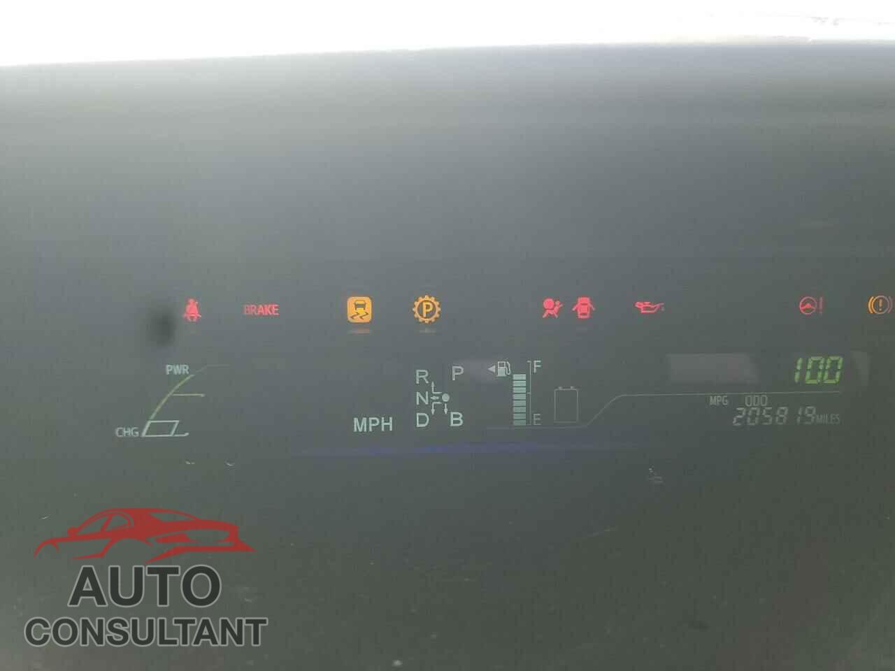 TOYOTA PRIUS 2014 - JTDZN3EU4E3299486