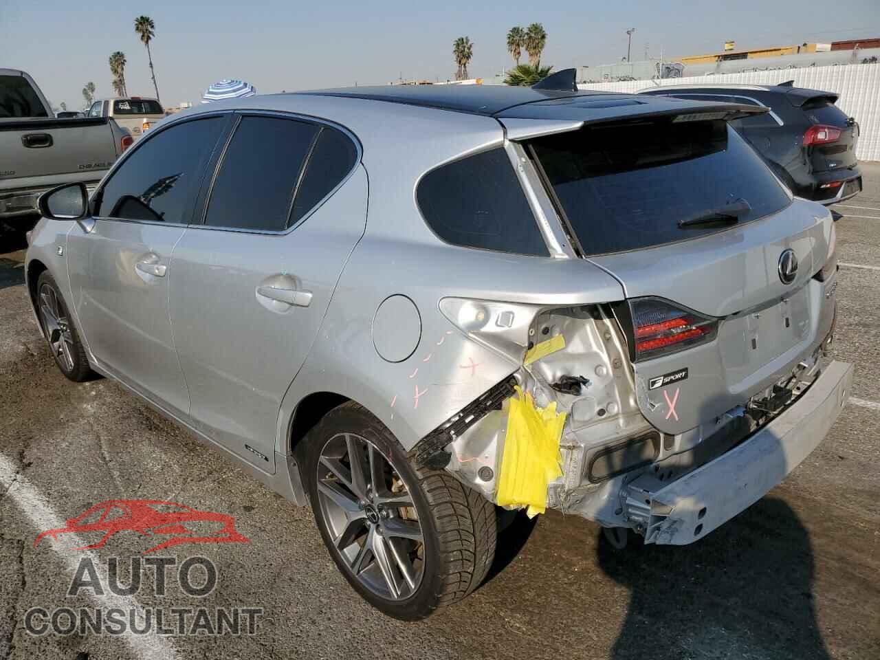 LEXUS CT 200 2016 - JTHKD5BH8G2256154