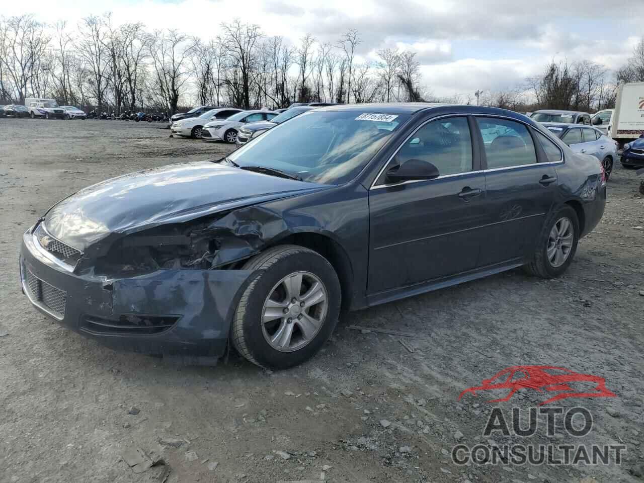 CHEVROLET IMPALA 2013 - 2G1WF5E35D1147197