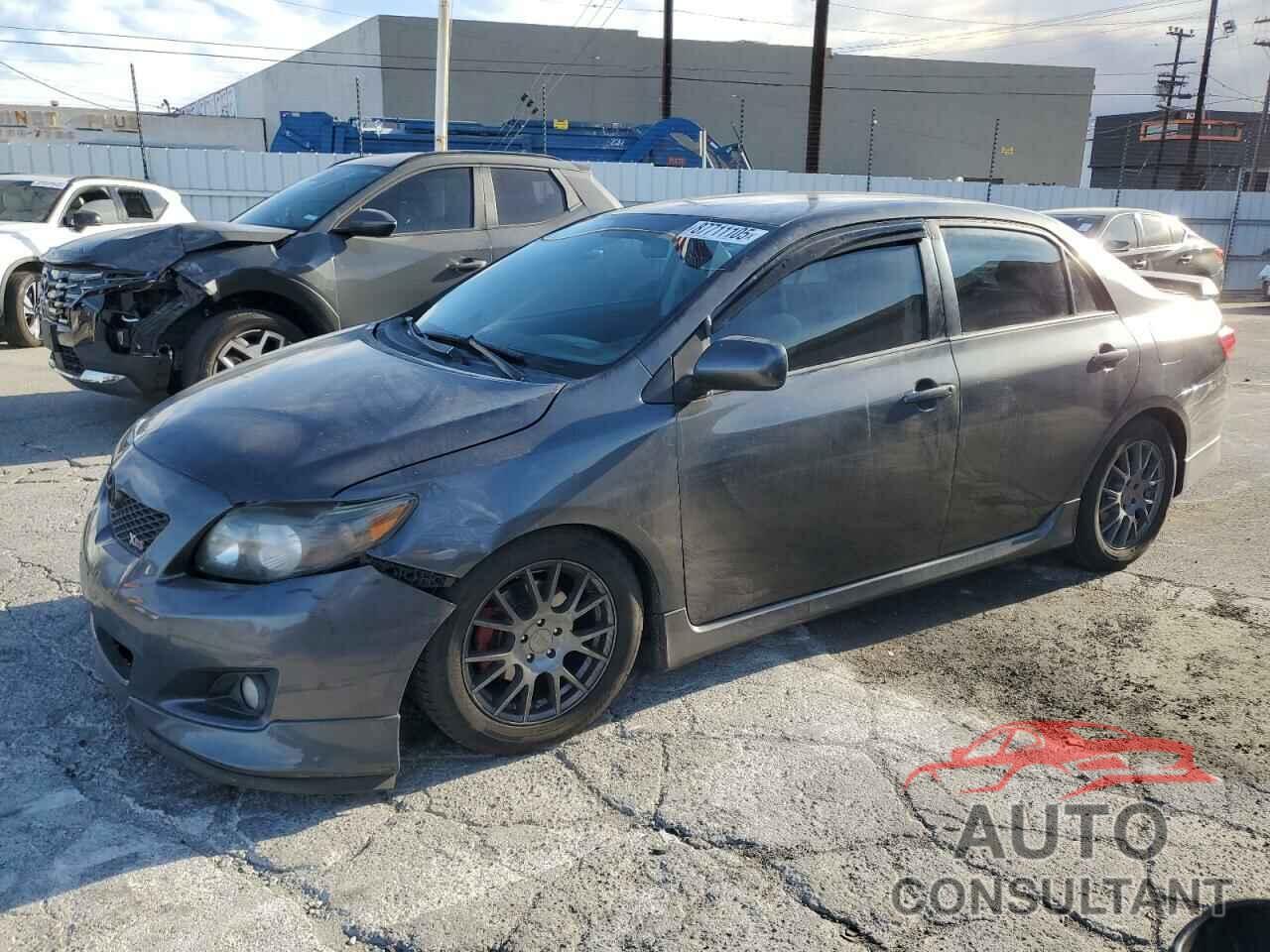 TOYOTA COROLLA 2009 - 1NXBE40E59Z136994