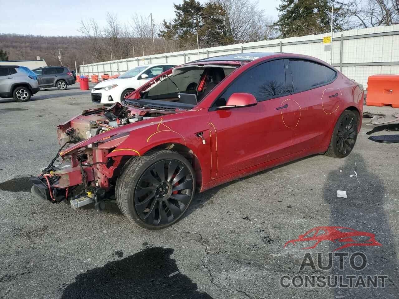 TESLA MODEL 3 2022 - 5YJ3E1EC6NF265330