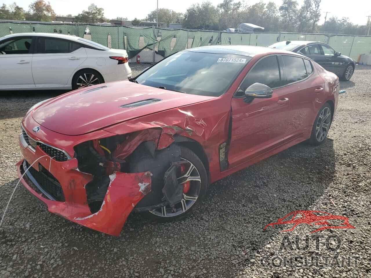 KIA STINGER 2018 - KNAE55LC7J6012099