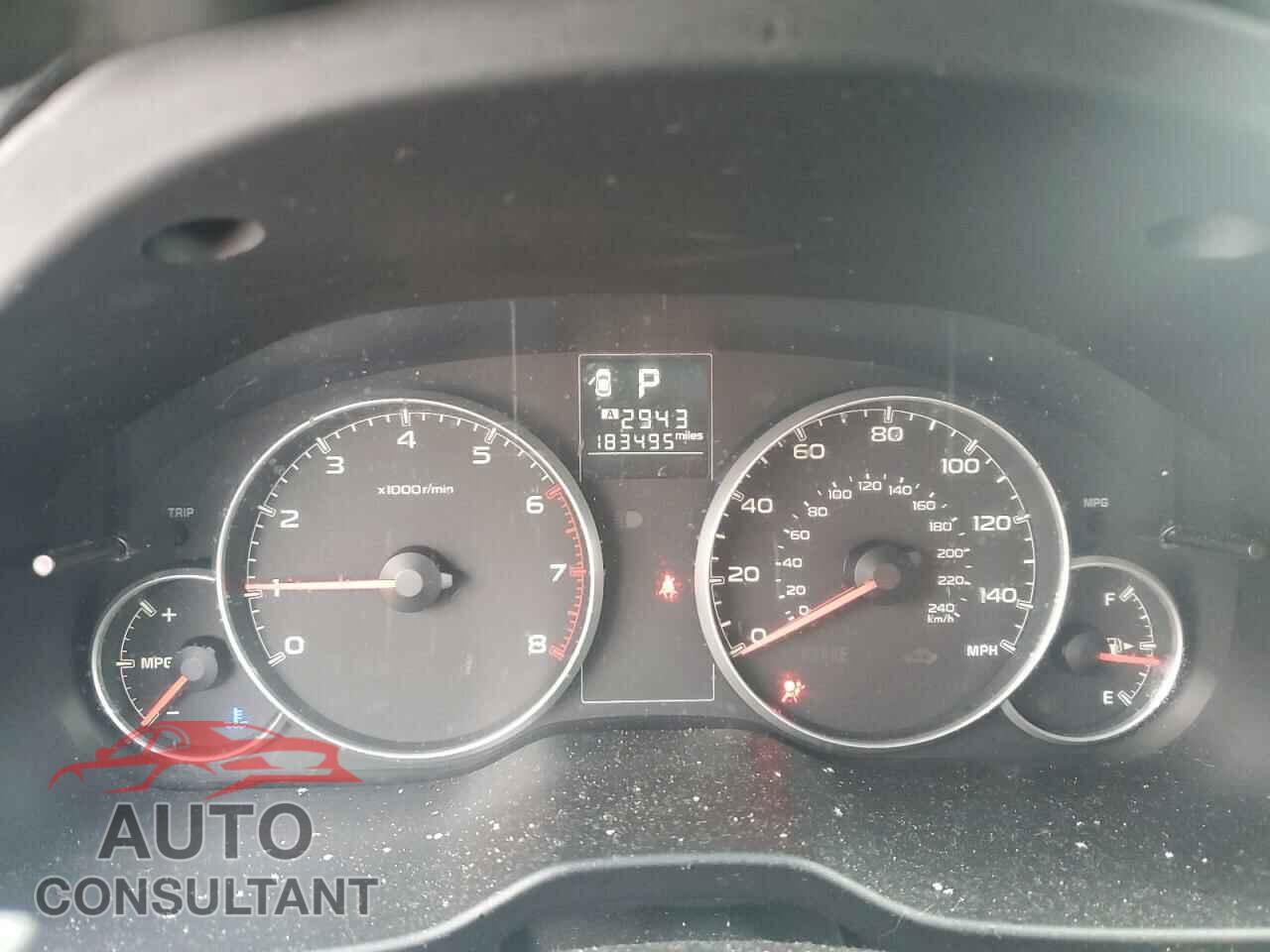SUBARU OUTBACK 2014 - 4S4BRBCC5E3243370