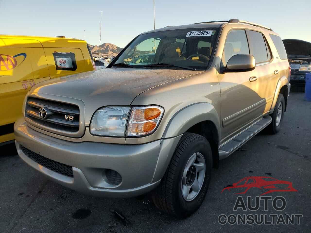 TOYOTA SEQUOIA 2001 - 5TDZT34AX1S048641