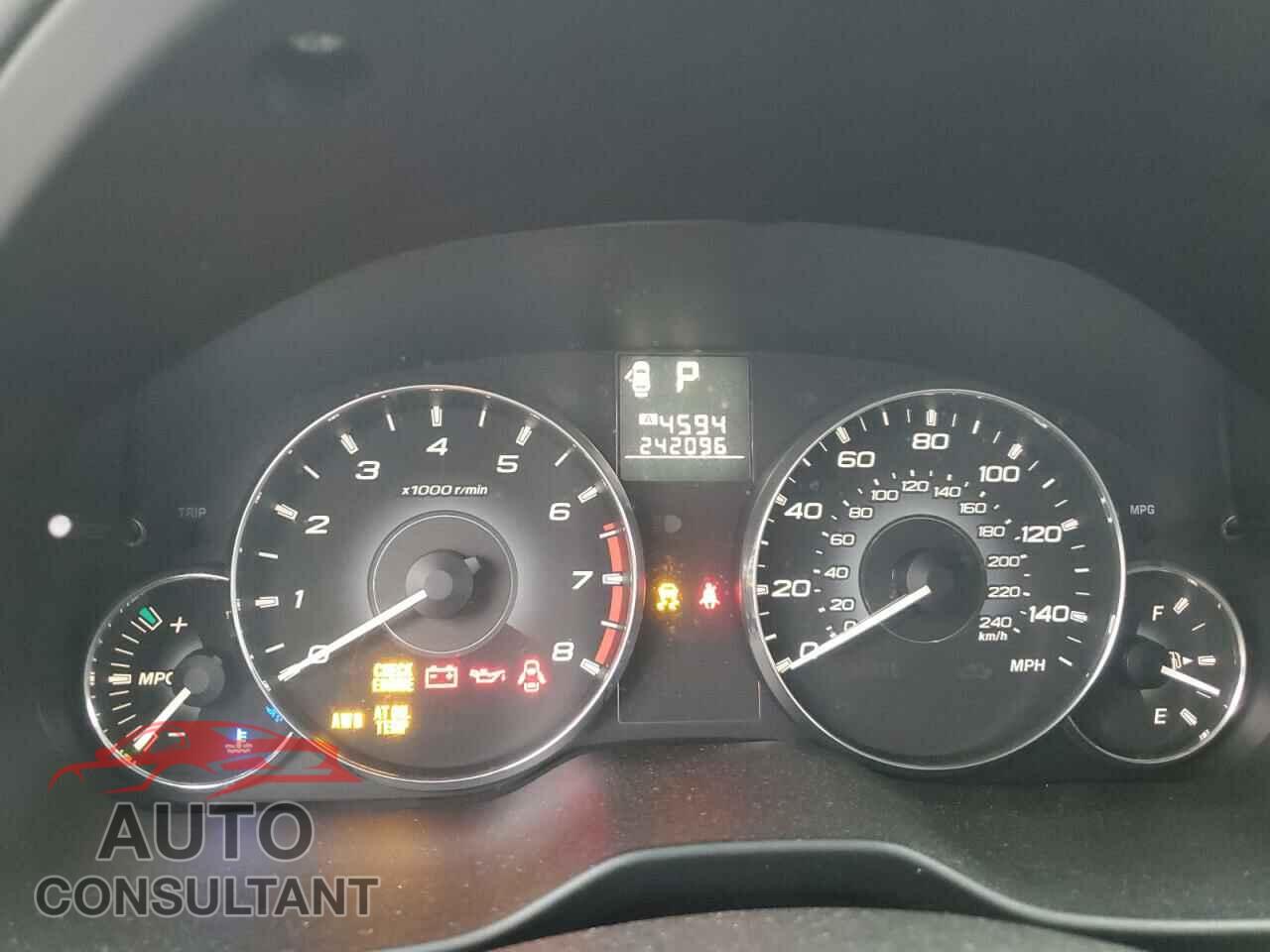 SUBARU OUTBACK 2011 - 4S4BRBCC7B3433571