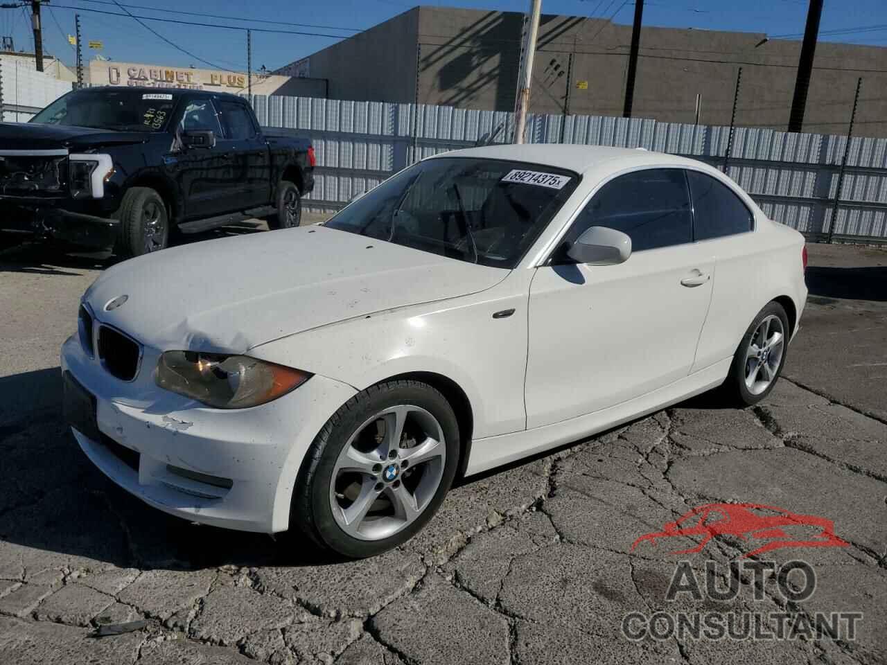 BMW 1 SERIES 2011 - WBAUP9C59BVL90253