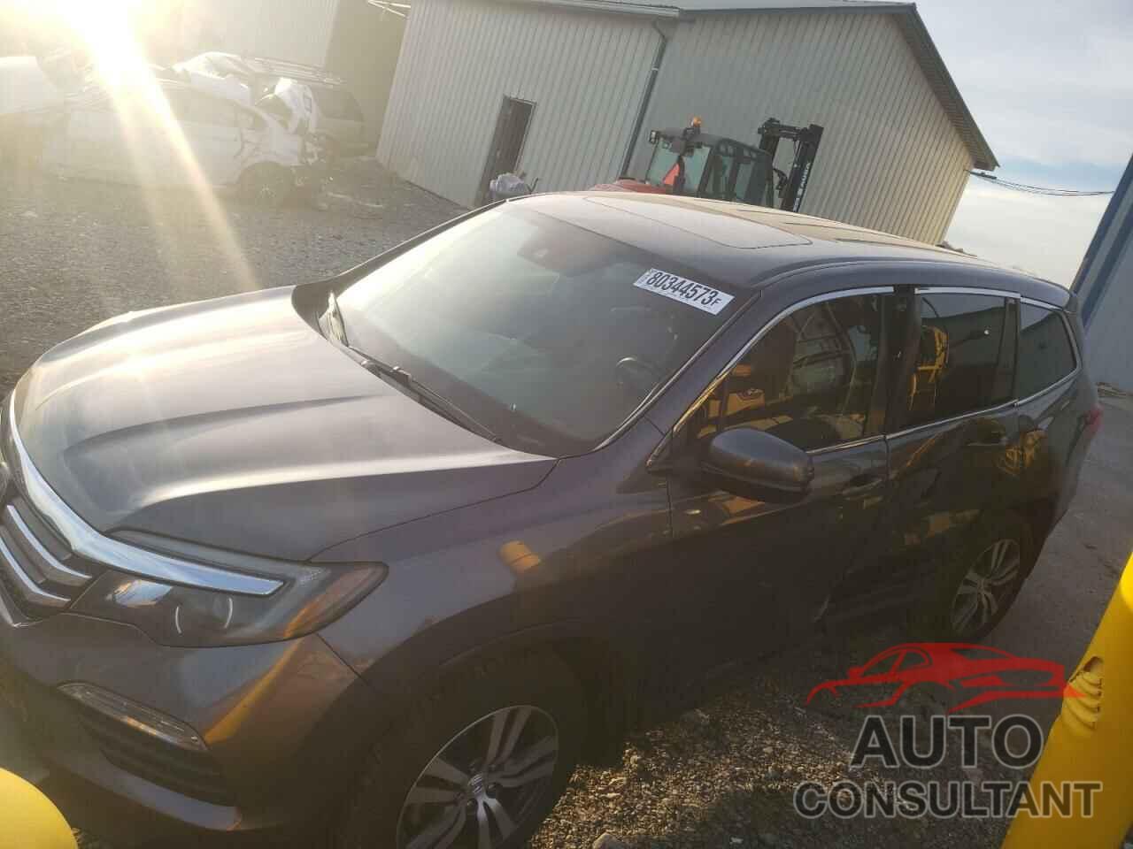 HONDA PILOT 2017 - 5FNYF5H64HB017761