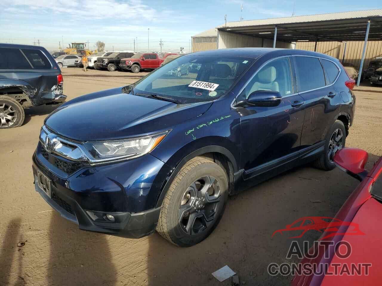 HONDA CRV 2019 - 5J6RW2H54KA003816